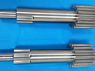 Pièces d"engrenage fabriquées avec usinage CNC et revêtement TiN