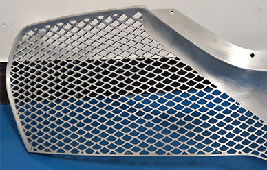 Fraisage CNC pare-chocs en aluminium de haute précision 6